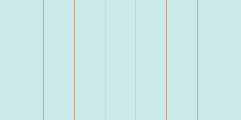 #2dacb1 (25%), #caa393 vertical lines, two pixels wide, one hundred pixels apart