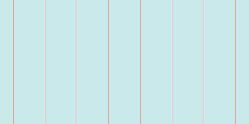 #2dacb1 (25%), #eba393 vertical lines, two pixels wide, one hundred pixels apart