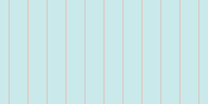 #2dacb1 (25%), #eba393 vertical lines, two pixels wide, seventy-one pixels apart