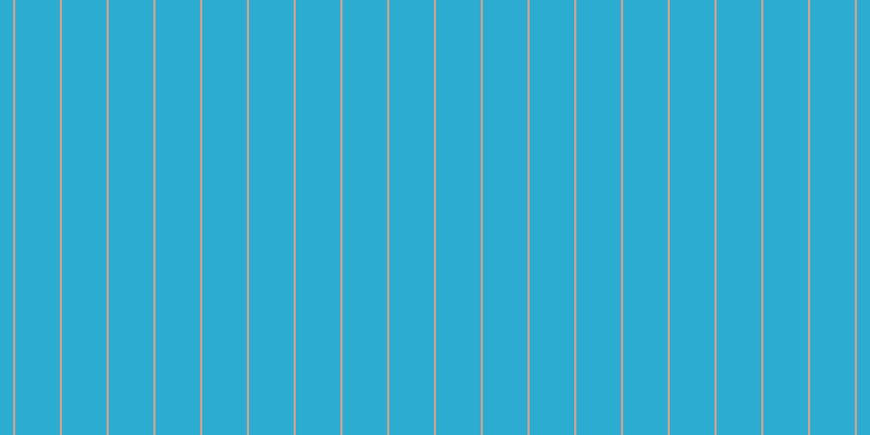 #2dacd2, #caa393 vertical lines, two pixels wide, forty-one pixels apart