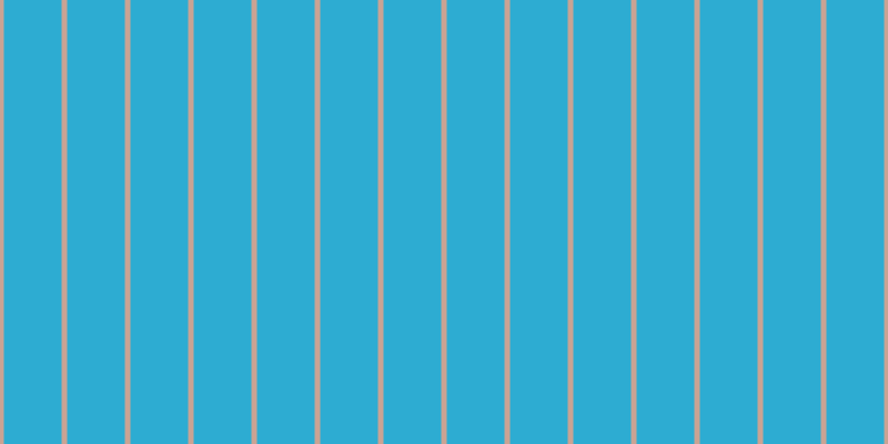 #2dacd2, #caa393 vertical lines, five pixels wide, fifty-two pixels apart