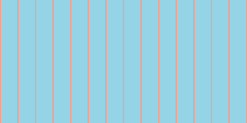 #2dacd2 (50%), #eba393 vertical lines, five pixels wide, fifty-two pixels apart