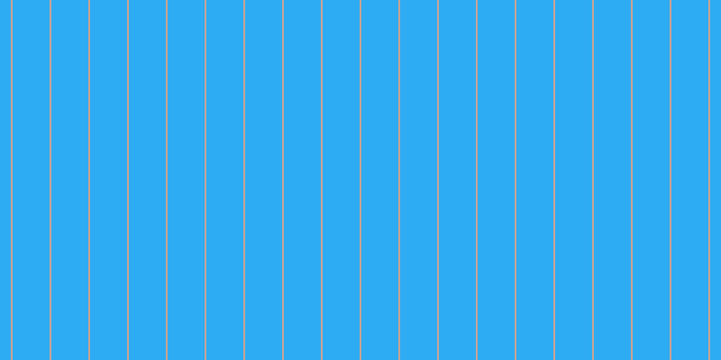 #2dacf3, #caa393 vertical lines, two pixels wide, forty-one pixels apart