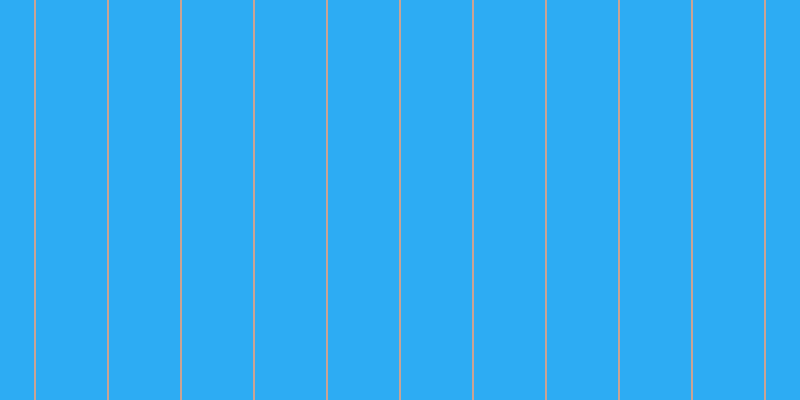 #2dacf3, #caa393 vertical lines, two pixels wide, seventy-one pixels apart