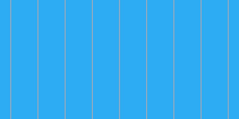 #2dacf3, #eba393 vertical lines, two pixels wide, eighty-nine pixels apart