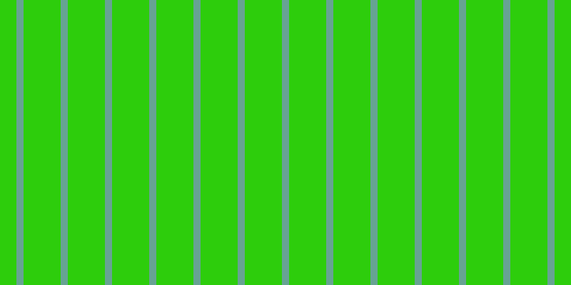 #2dcd0c, #67a393 vertical lines, ten pixels wide, fifty-two pixels apart