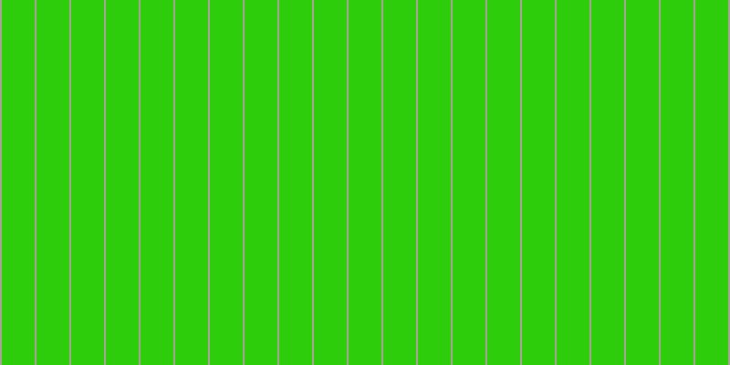 #2dcd0c, #a9a393 vertical lines, two pixels wide, thirty-six pixels apart