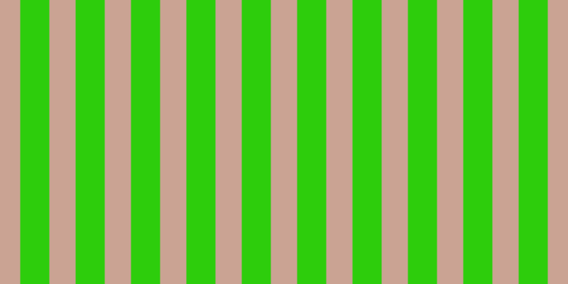 #2dcd0c, #caa393 vertical lines, thirty-seven pixels wide, forty-one pixels apart