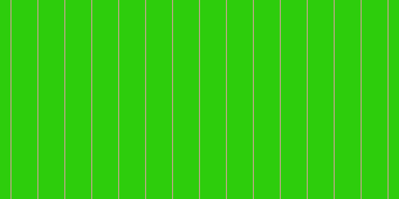 #2dcd0c, #caa393 vertical lines, two pixels wide, fifty-two pixels apart