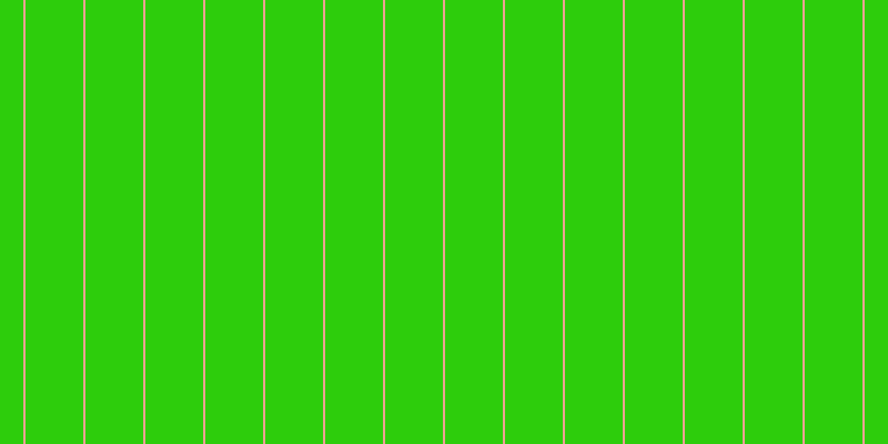 #2dcd0c, #eba393 vertical lines, two pixels wide, fifty-two pixels apart