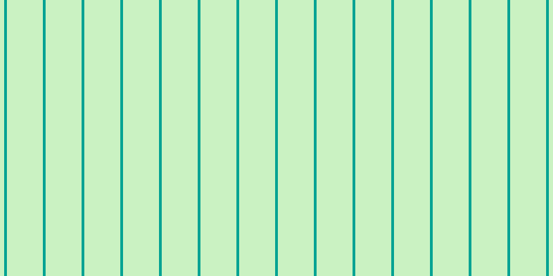 #2dcd0c (25%), #04a393 vertical lines, four pixels wide, fifty-two pixels apart