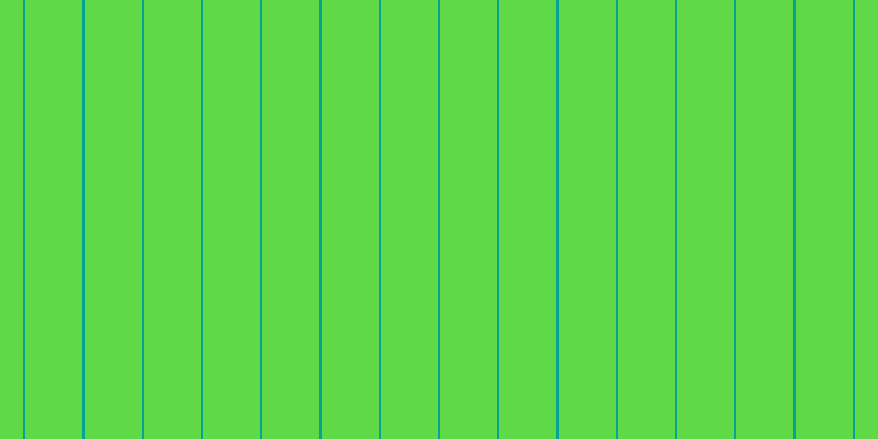 #2dcd0c (75%), #04a393 vertical lines, two pixels wide, fifty-two pixels apart