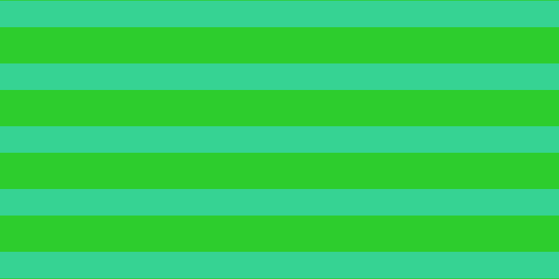 #2dcd2d, #36d393 horizontal lines, thirty-eight pixels wide, fifty-two pixels apart