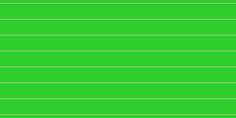 #2dcd2d, #dbd393 horizontal lines, two pixels wide, fifty-two pixels apart