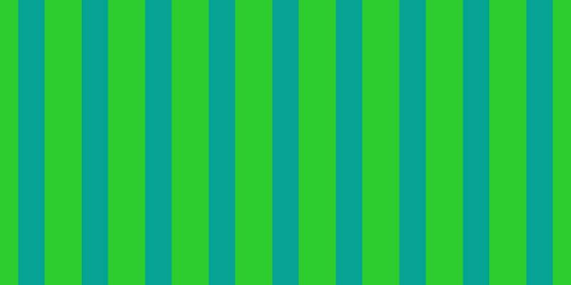 #2dcd2d, #04a393 vertical lines, thirty-seven pixels wide, fifty-two pixels apart