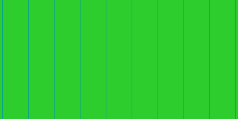 #2dcd2d, #04a393 vertical lines, two pixels wide, eighty-five pixels apart