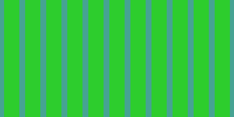 #2dcd2d, #46a393 vertical lines, twenty pixels wide, fifty-two pixels apart