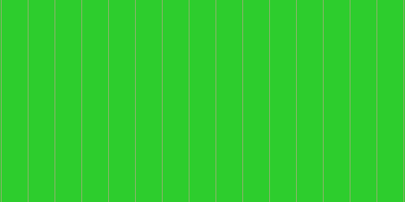 #2dcd2d, #caa393 vertical lines, one pixels wide, fifty-two pixels apart