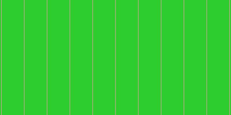 #2dcd2d, #caa393 vertical lines, two pixels wide, seventy-seven pixels apart