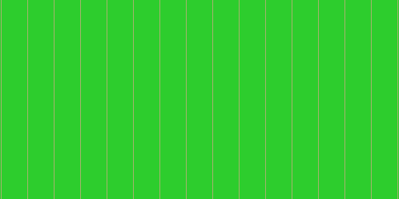 #2dcd2d, #eba393 vertical lines, one pixels wide, fifty-two pixels apart