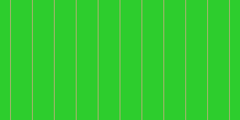 #2dcd2d, #eba393 vertical lines, two pixels wide, seventy-one pixels apart