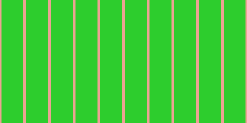 #2dcd2d, #eba393 vertical lines, nine pixels wide, seventy-one pixels apart