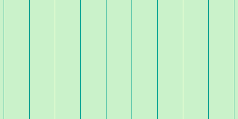 #2dcd2d (25%), #04a393 vertical lines, two pixels wide, eighty-four pixels apart