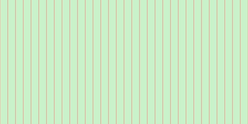 #2dcd2d (25%), #eba393 vertical lines, two pixels wide, twenty-three pixels apart