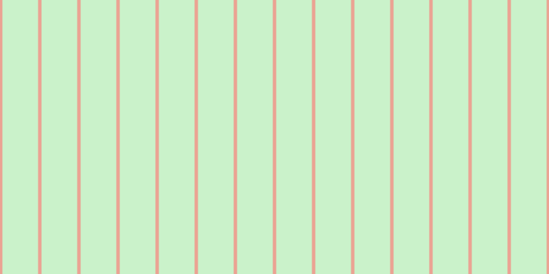 #2dcd2d (25%), #eba393 vertical lines, five pixels wide, fifty-two pixels apart