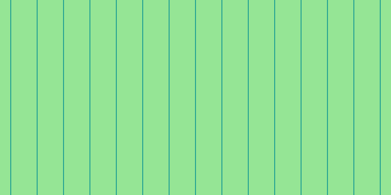 #2dcd2d (50%), #25a393 vertical lines, two pixels wide, fifty-two pixels apart