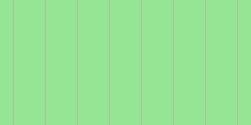 #2dcd2d (50%), #caa393 vertical lines, two pixels wide, one hundred pixels apart
