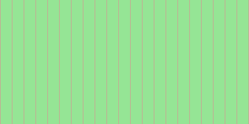 #2dcd2d (50%), #caa393 vertical lines, two pixels wide, thirty-six pixels apart