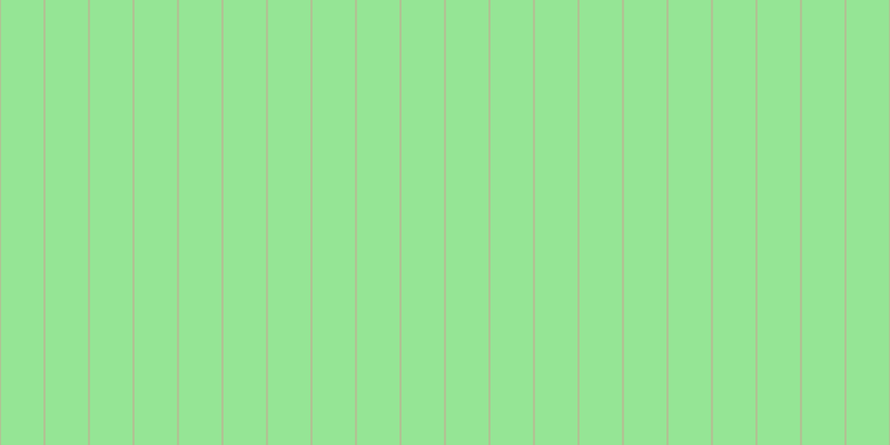#2dcd2d (50%), #caa393 vertical lines, one pixels wide, thirty-nine pixels apart