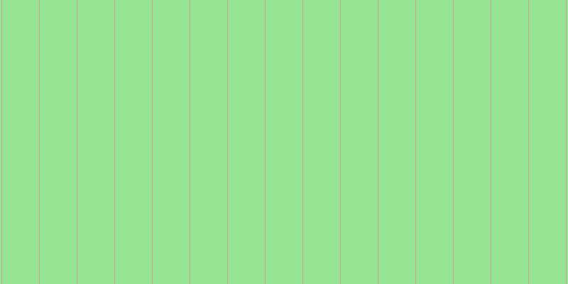 #2dcd2d (50%), #caa393 vertical lines, one pixels wide, fifty-two pixels apart