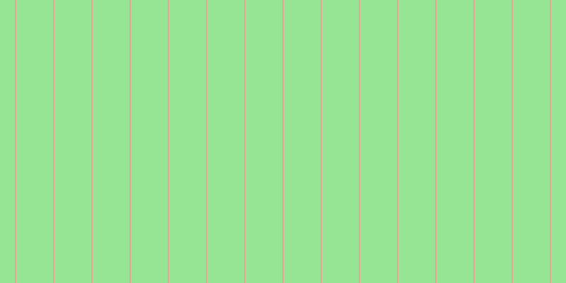 #2dcd2d (50%), #eba393 vertical lines, two pixels wide, fifty-two pixels apart