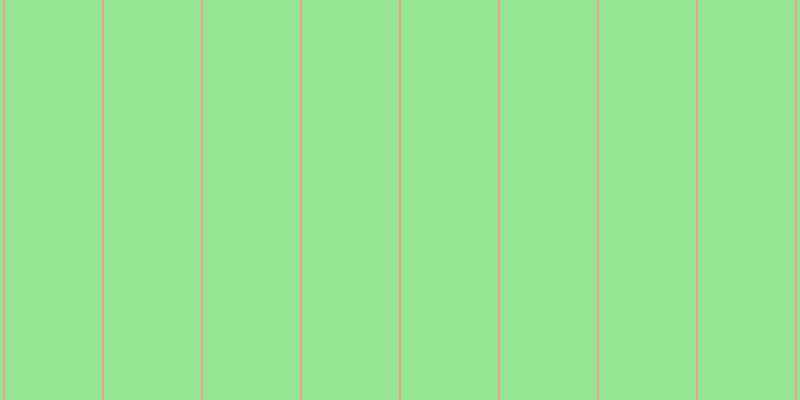#2dcd2d (50%), #eba393 vertical lines, two pixels wide, ninety-seven pixels apart