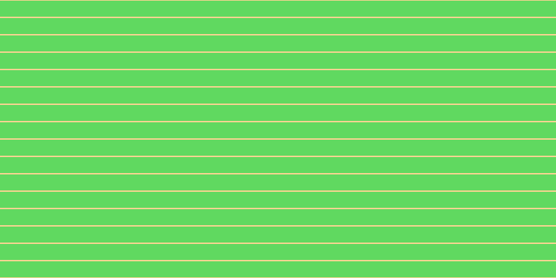 #2dcd2d (75%), #fcd393 horizontal lines, two pixels wide, twenty-three pixels apart