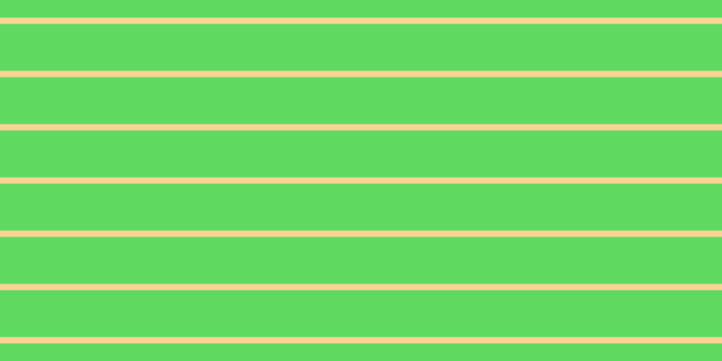 #2dcd2d (75%), #fcd393 horizontal lines, seven pixels wide, fifty-two pixels apart