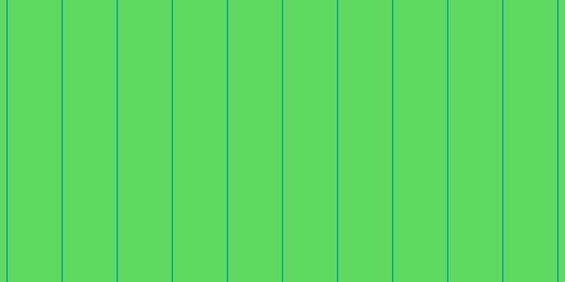 #2dcd2d (75%), #04a393 vertical lines, two pixels wide, seventy-six pixels apart
