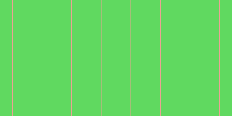 #2dcd2d (75%), #eba393 vertical lines, two pixels wide, one hundred pixels apart
