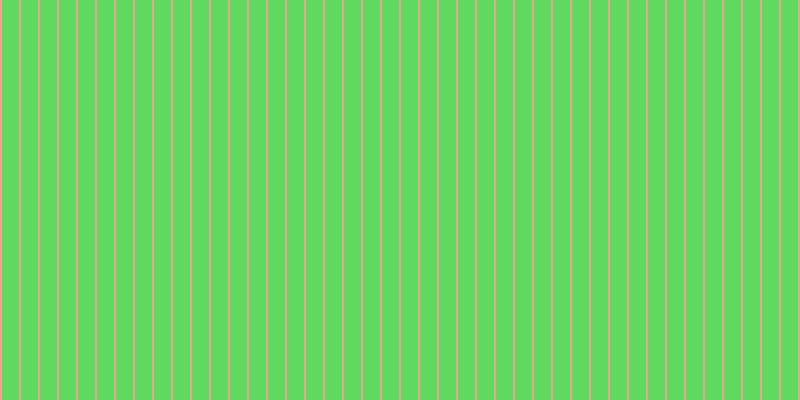 #2dcd2d (75%), #eba393 vertical lines, two pixels wide, seventeen pixels apart