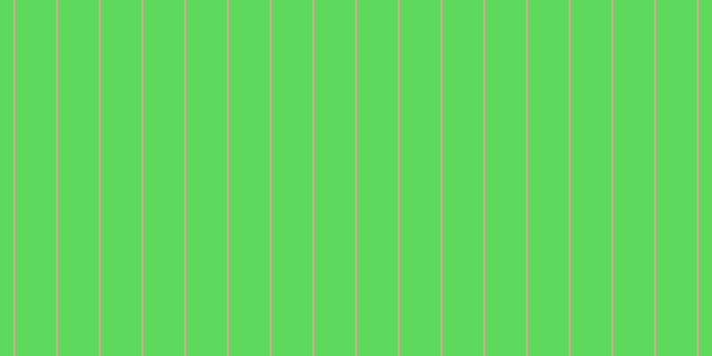 #2dcd2d (75%), #eba393 vertical lines, two pixels wide, forty-six pixels apart