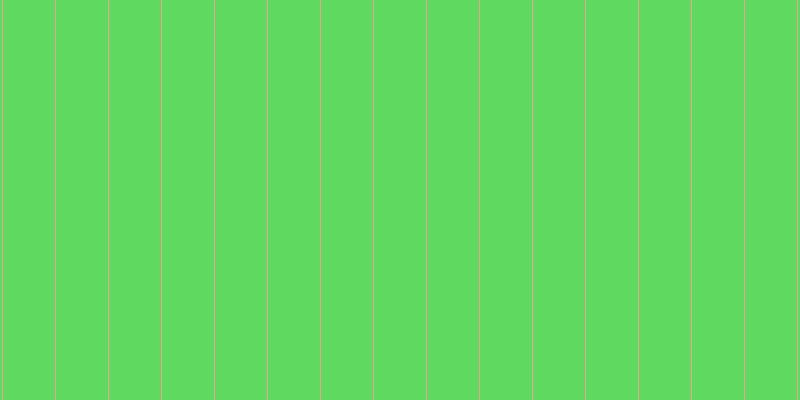 #2dcd2d (75%), #eba393 vertical lines, one pixels wide, fifty-two pixels apart