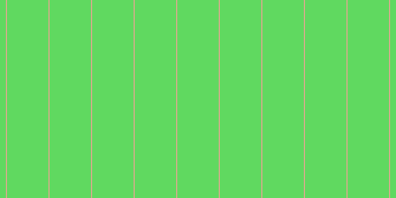 #2dcd2d (75%), #eba393 vertical lines, two pixels wide, eighty-four pixels apart