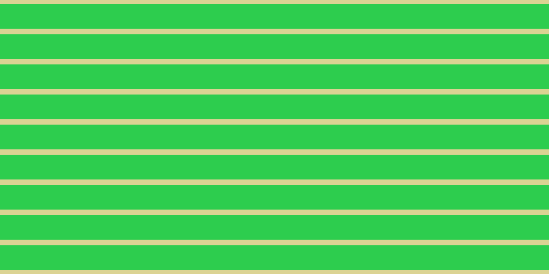 #2dcd4e, #dbd393 horizontal lines, eight pixels wide, thirty-six pixels apart