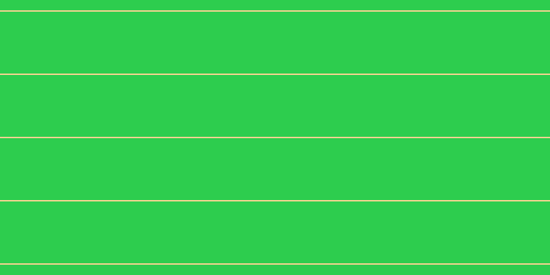 #2dcd4e, #fcd393 horizontal lines, two pixels wide, ninety pixels apart