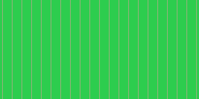 #2dcd4e, #caa393 vertical lines, two pixels wide, thirty-seven pixels apart
