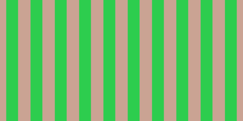 #2dcd4e, #caa393 vertical lines, forty-one pixels wide, thirty-nine pixels apart