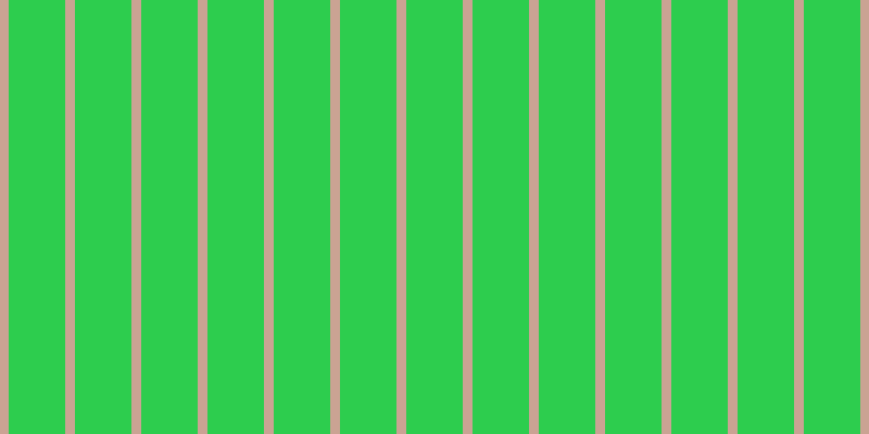 #2dcd4e, #caa393 vertical lines, nine pixels wide, fifty-two pixels apart