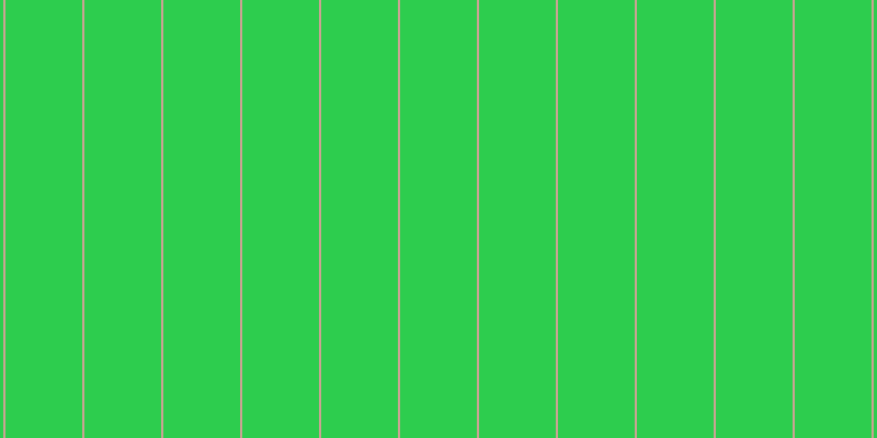 #2dcd4e, #caa393 vertical lines, two pixels wide, seventy pixels apart